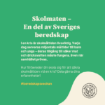 Skolmatsakademin - En del av Sveriges beredskap